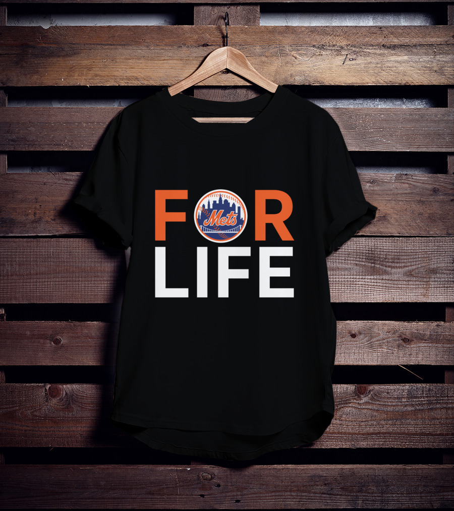 New York Mets Fans For Life Enthusiasts Ultimate Loyalty T-Shirt