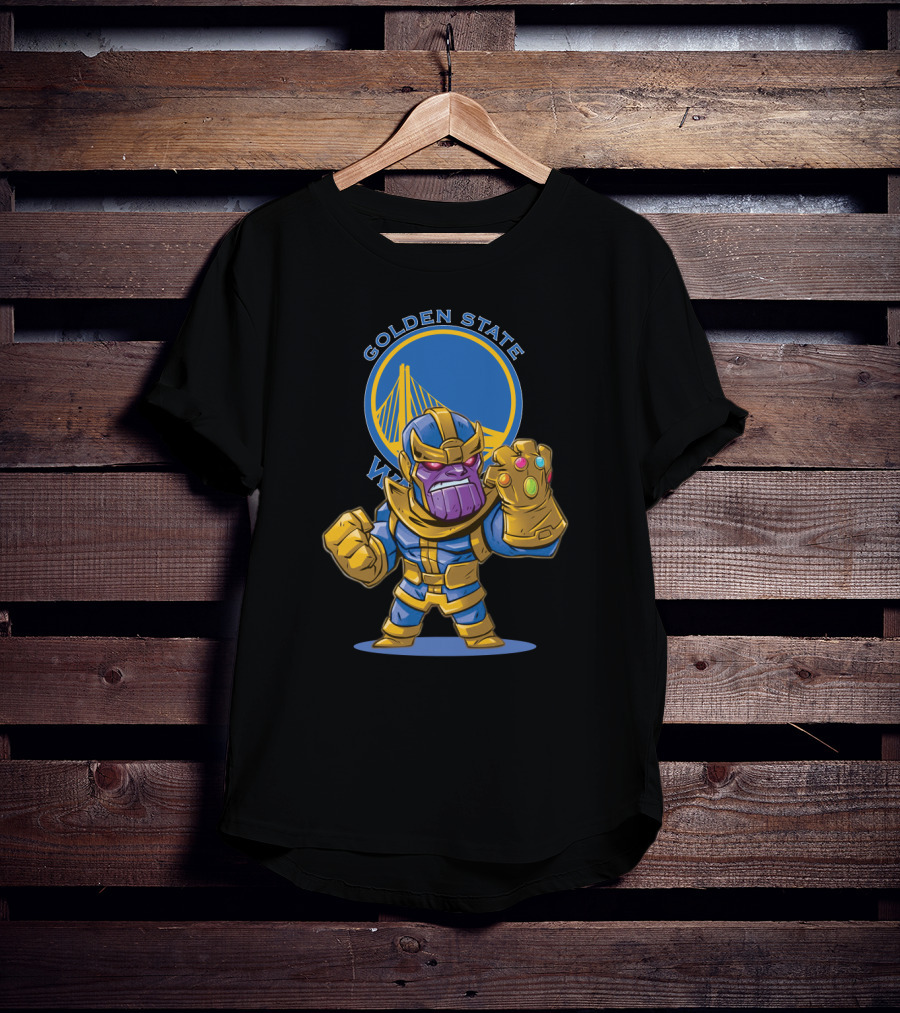 Golden State Warriors Thanos Crossover Fans T-Shirt