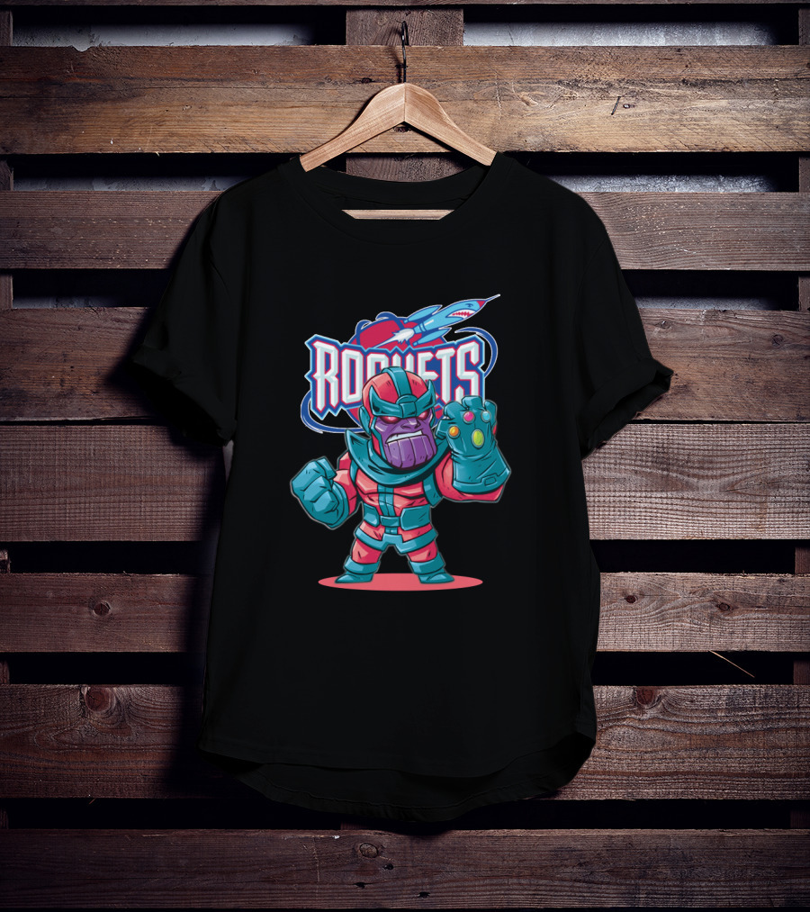 Rockets Fans Unite With Thanos Warrior Style T-Shirt