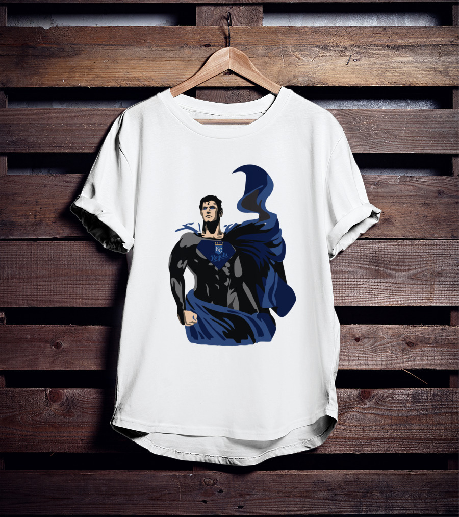 Kansas City Royals Superman Mashup T-Shirt