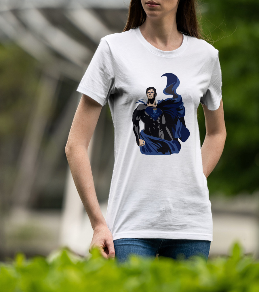 Kansas City Royals Superman Mashup T-Shirt