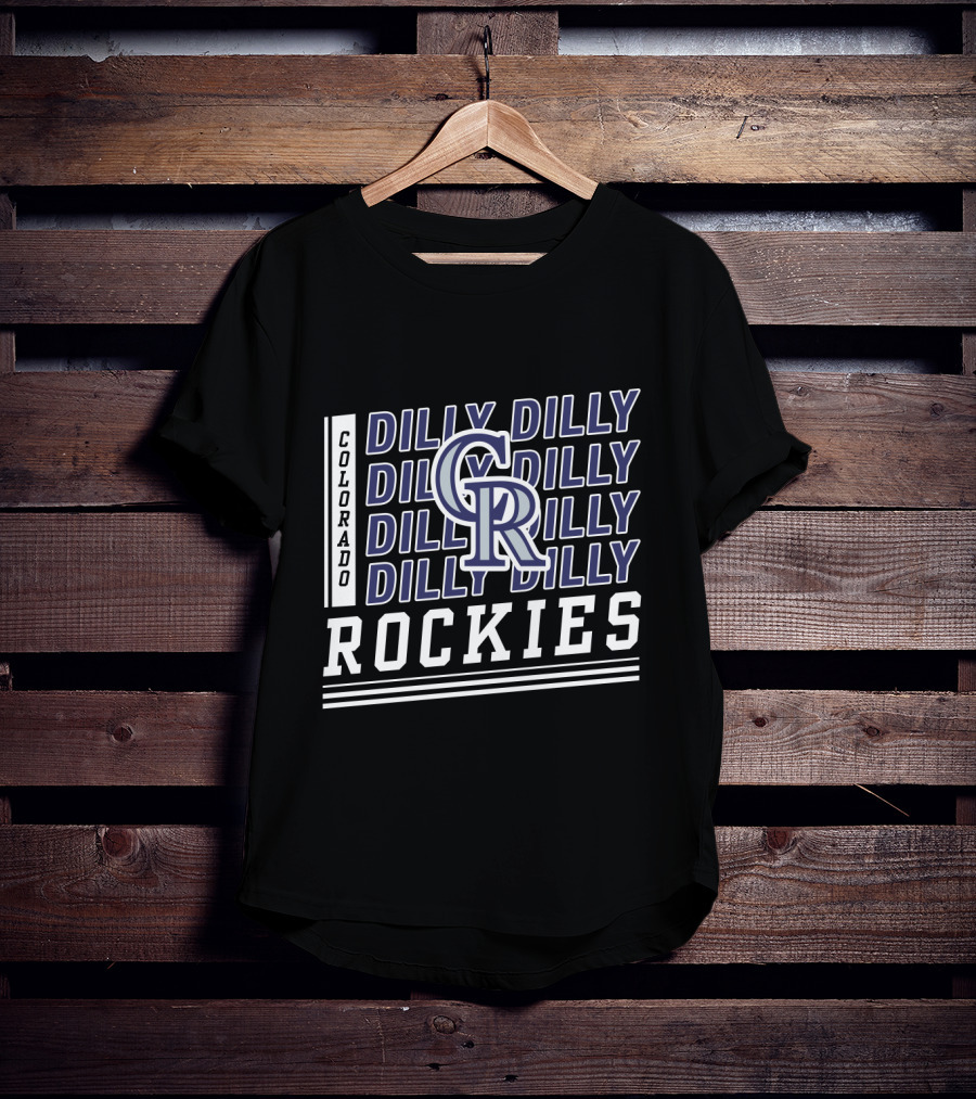 Colorado Rockies Dilly Dilly CR T-Shirt