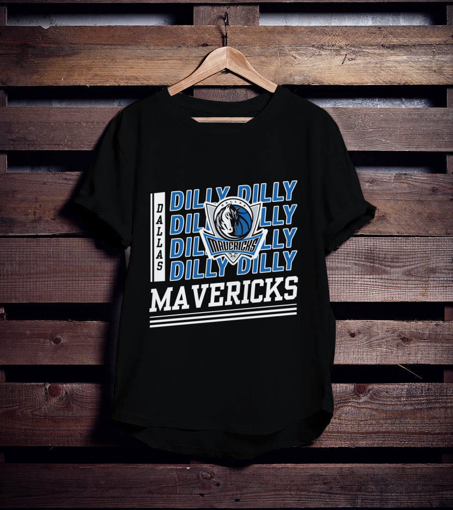 Dallas Mavericks Dilly Dilly Bud Light Mavericks Basketball Fan Gear T-Shirt