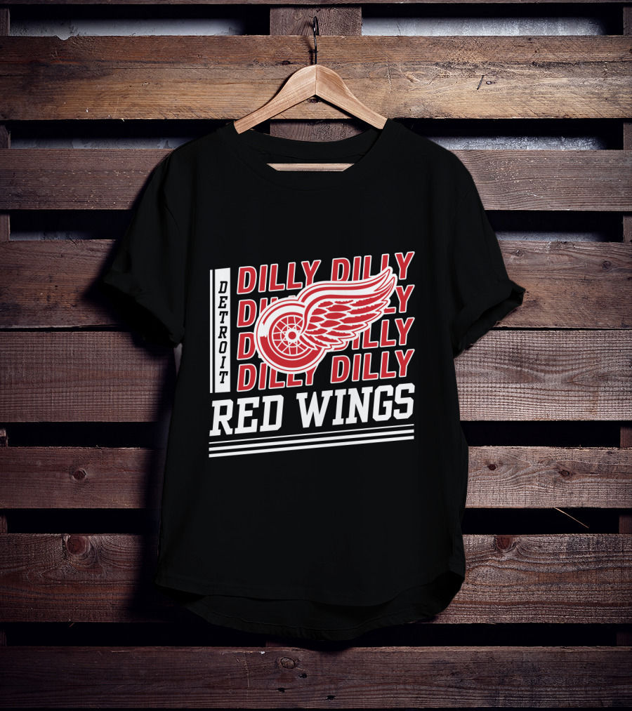 Detroit Red Wings Dilly Dilly Red Wings T-Shirt