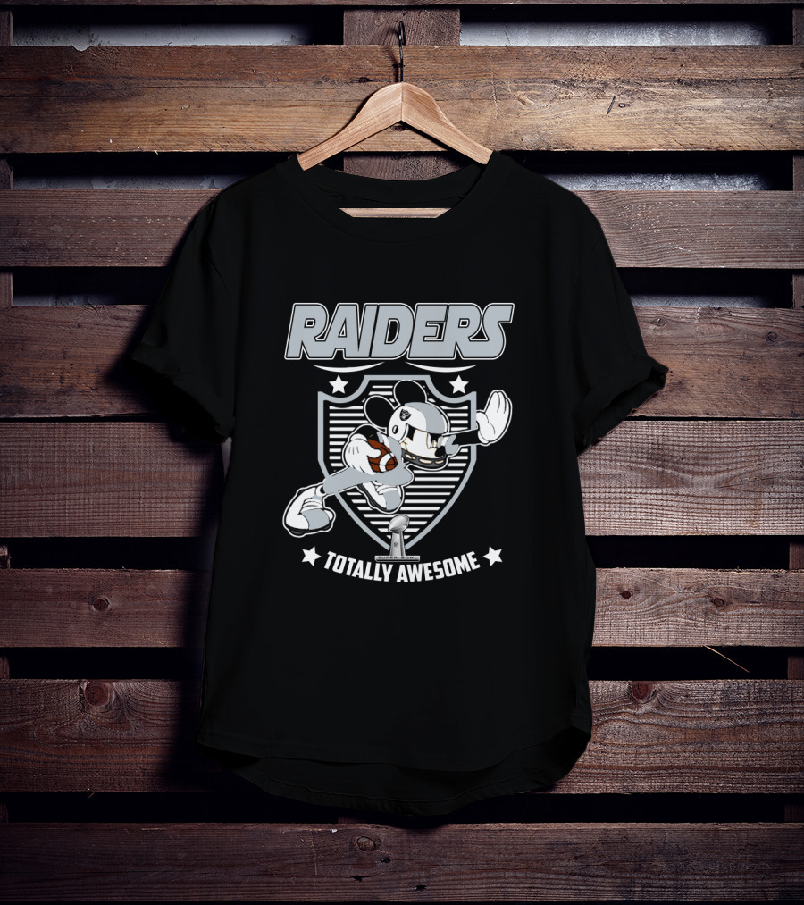 Raiders Mickey Totally Awesome T-Shirt