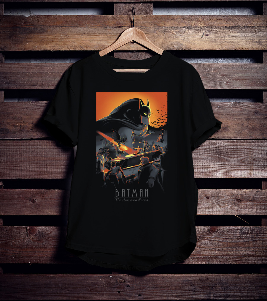 Batman The Animated Series Gotham Showdown Classic T-Shirt