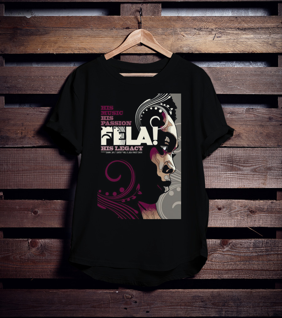 His Music His Passion Fela His Legacy T-Shirt