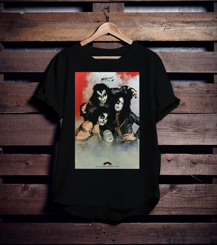 Kiss Band New On Casablanca Records And Tapes T-Shirt