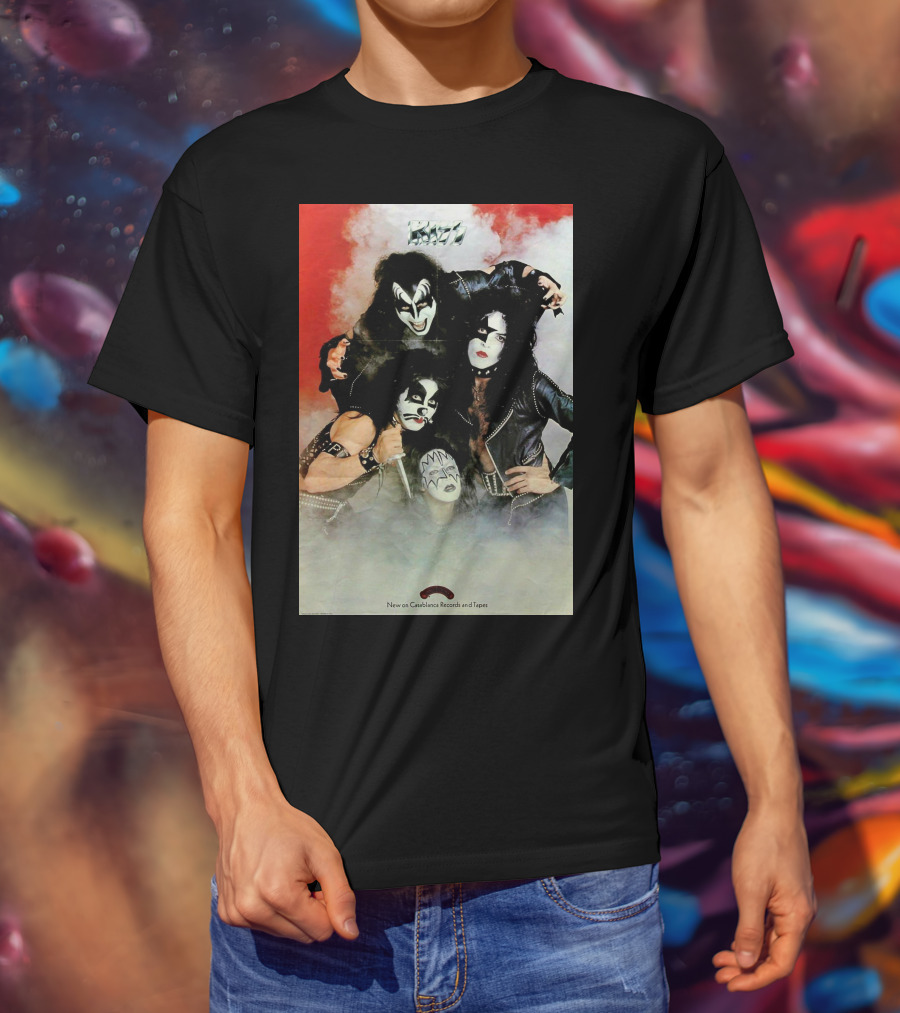 Kiss Band New On Casablanca Records And Tapes T-Shirt