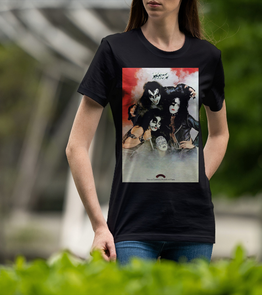 Kiss Band New On Casablanca Records And Tapes T-Shirt