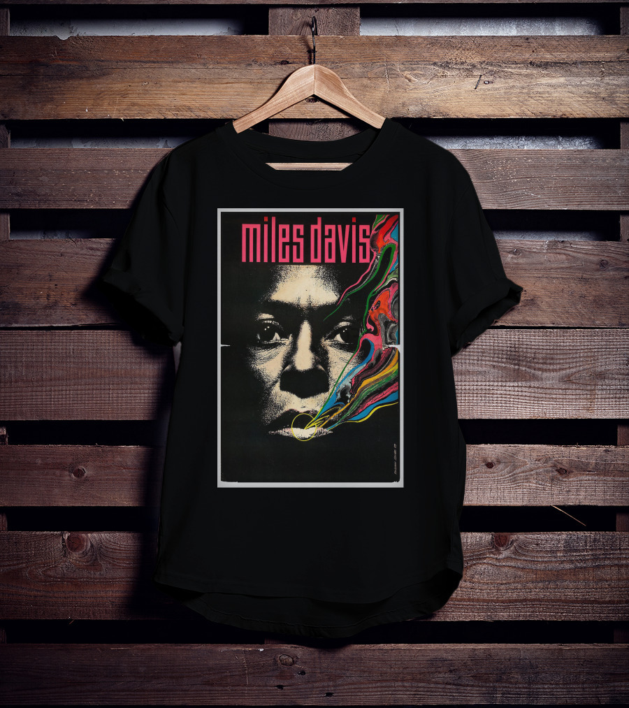 Miles Davis Psychedelic Jazz T-Shirt