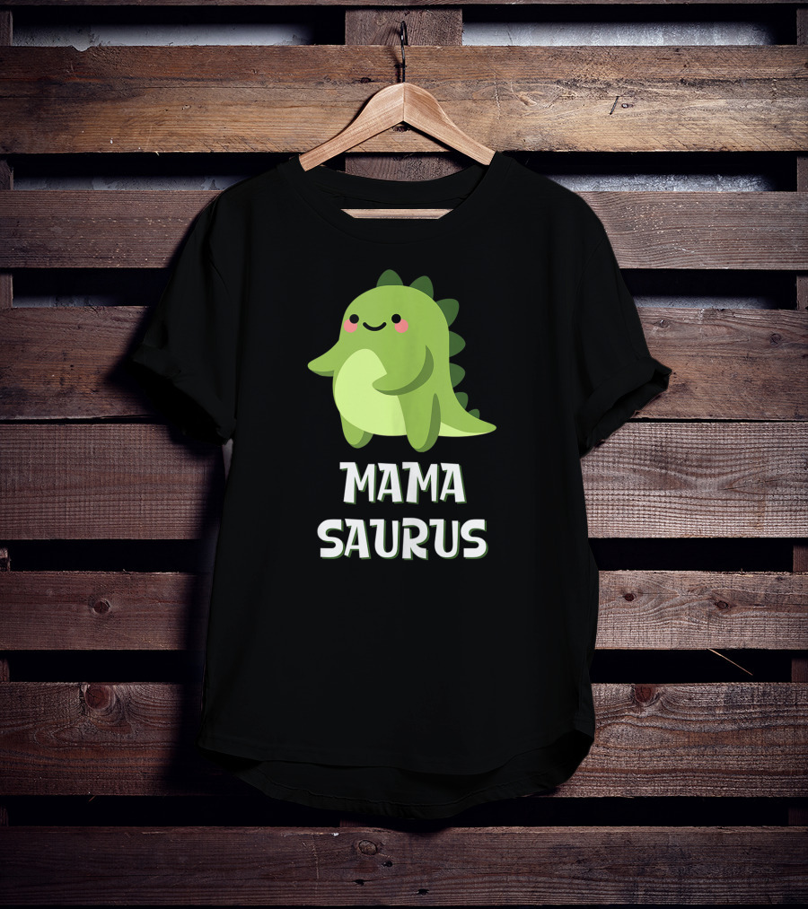 Mama Saurus Cute Dino Kawaii T-Shirt