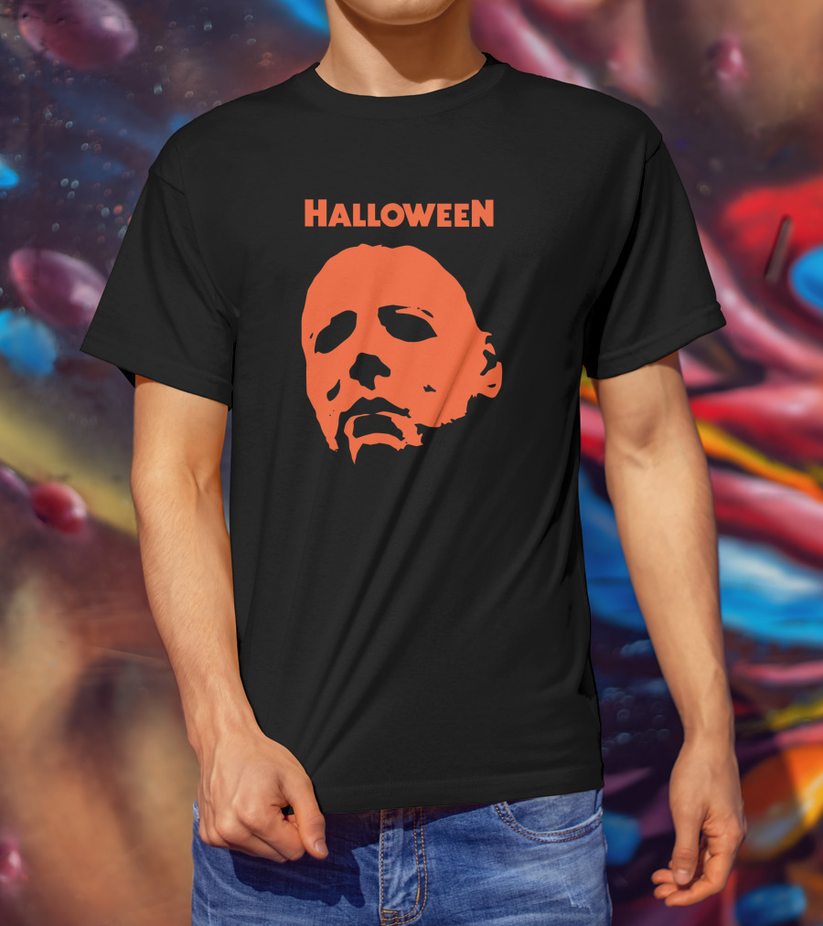 Halloween Michael Myers Face T-Shirt
