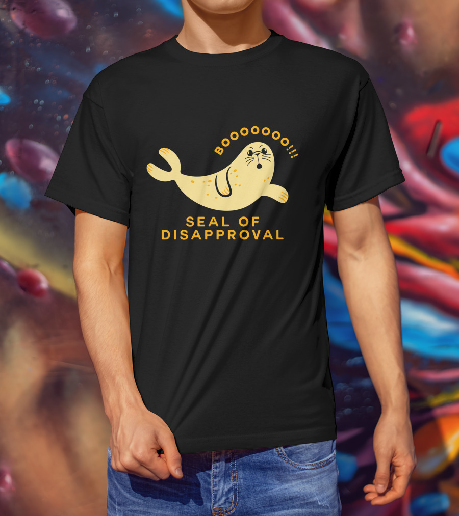Booooooo Seal Of Disapproval T-Shirt