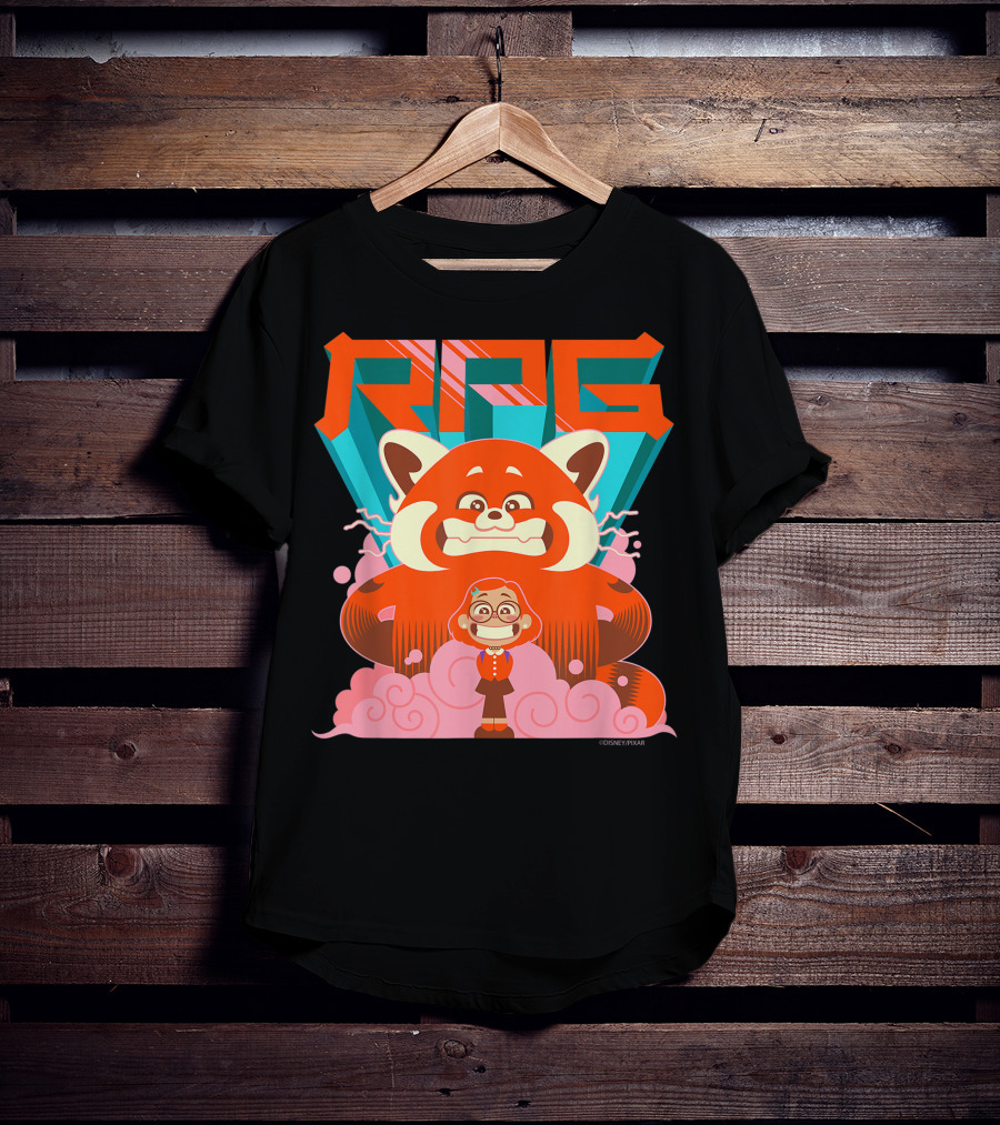 RPG Red Panda Girl Mei Disney Pixar T-Shirt