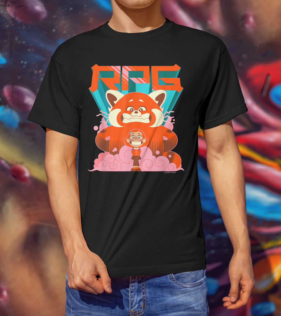 RPG Red Panda Girl Mei Disney Pixar T-Shirt