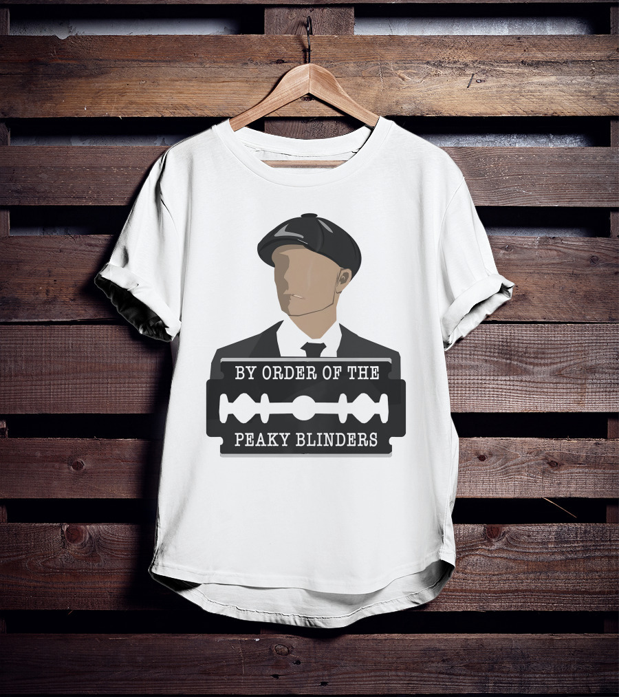 By Order Of The Peaky Blinders Razor Blade Hat T-Shirt