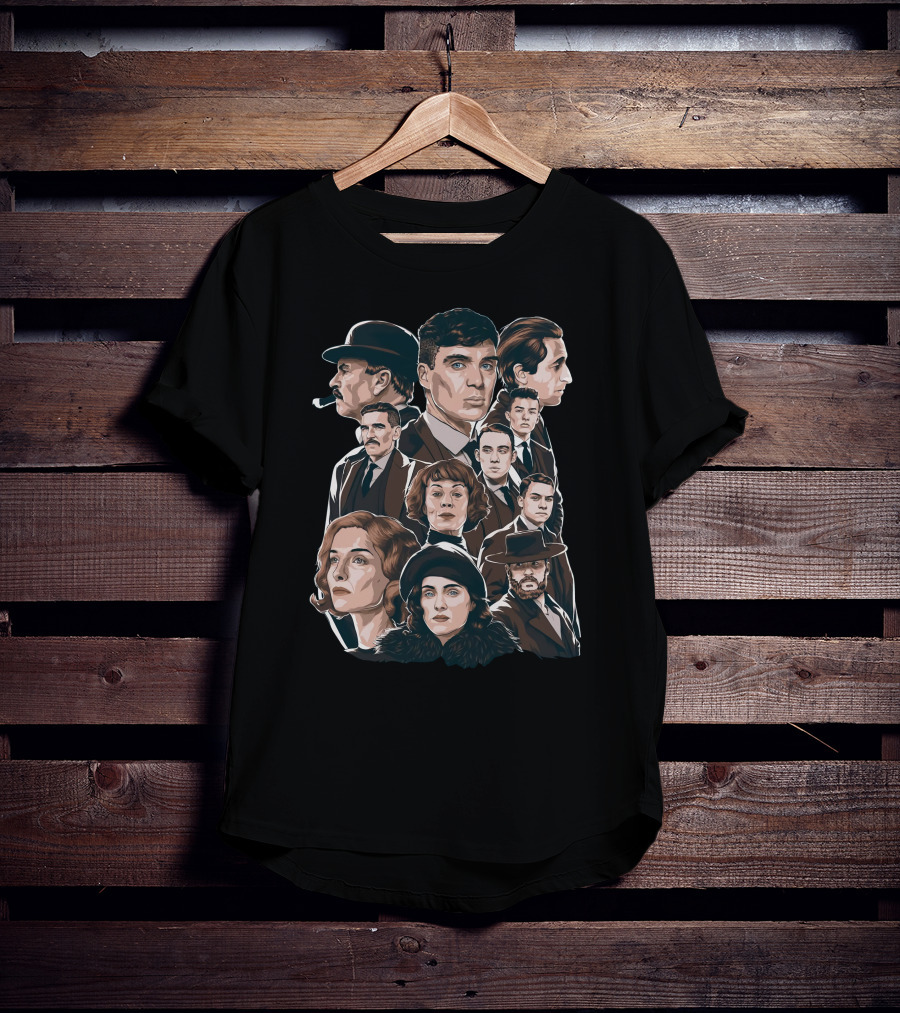 Peaky Blinders Characters Ensemble T-Shirt