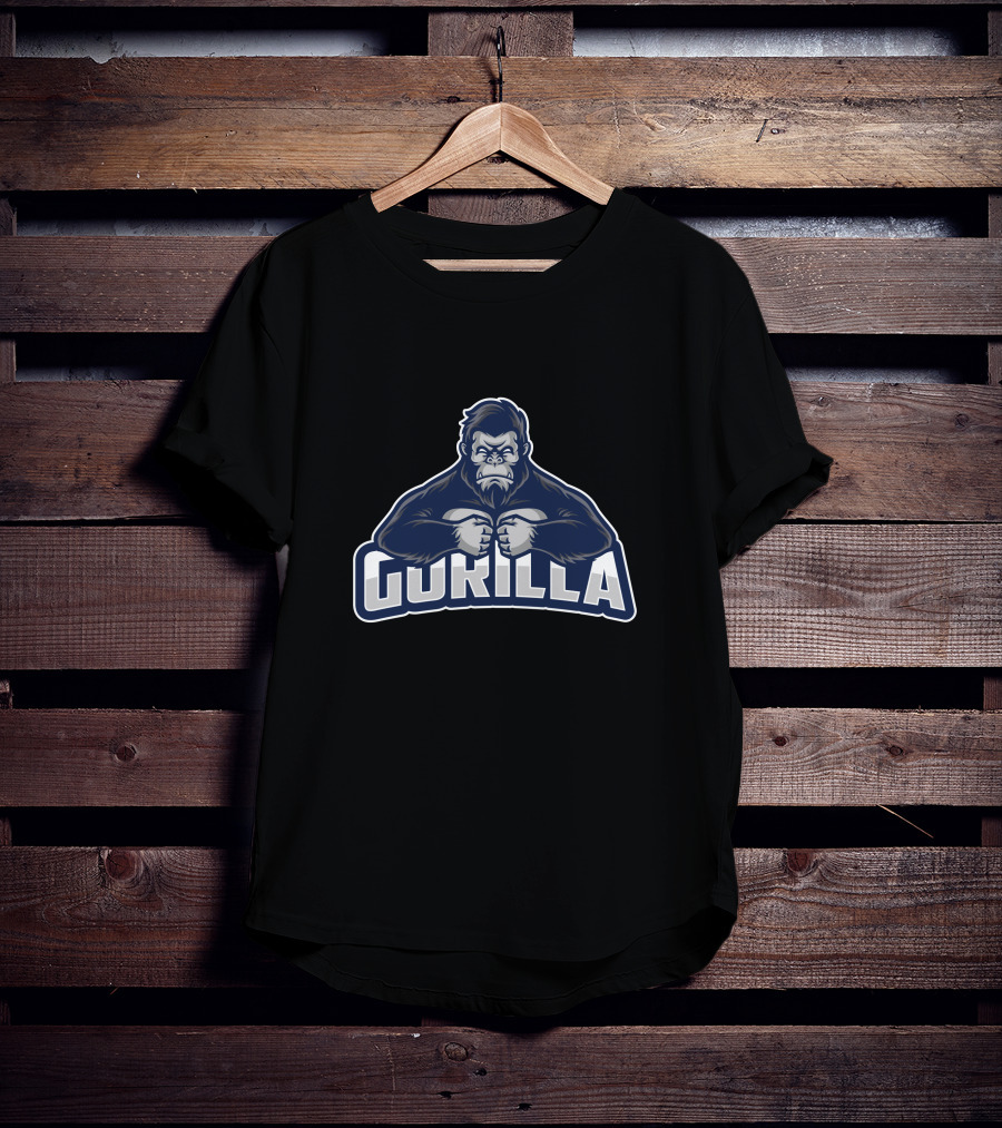 GORILLA Fierce Muscular Primate T-Shirt