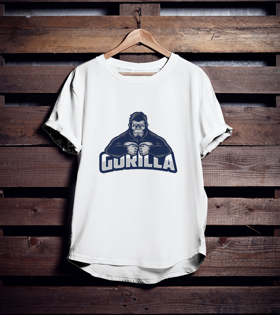 Gorilla Logo Strong Powerful T-Shirt