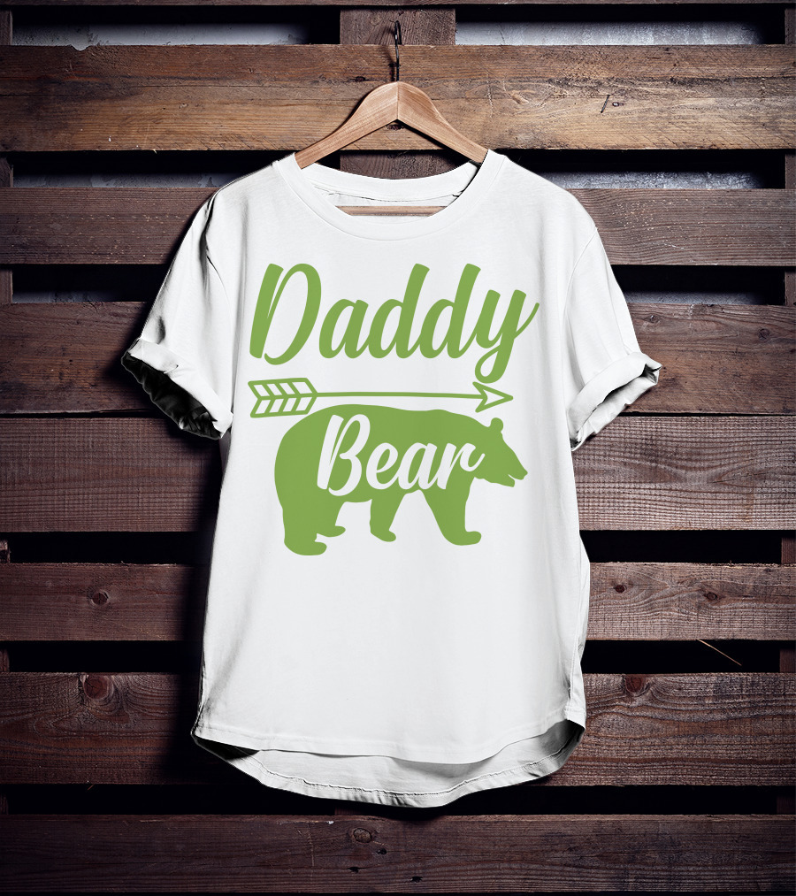 Daddy Bear Arrow T-Shirt