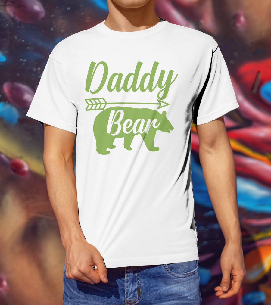 Daddy Bear Arrow T-Shirt