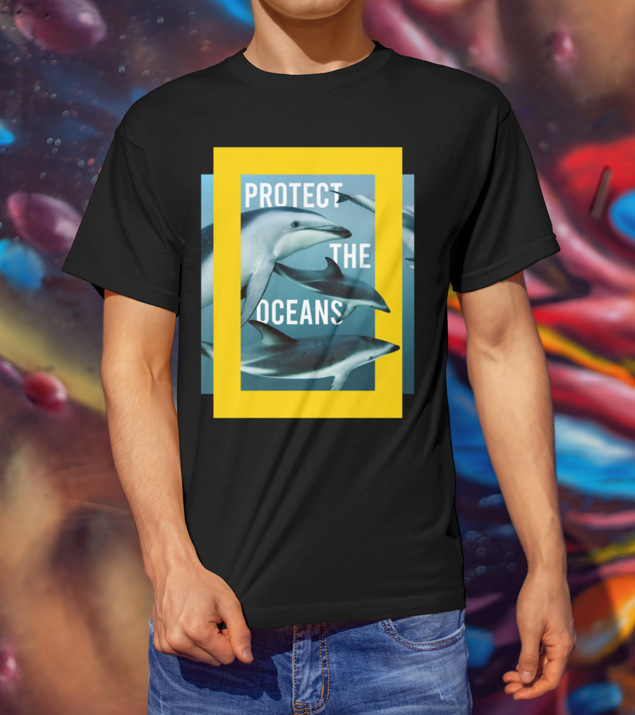 National Geographic Protect The Oceans Dolphins T-Shirt
