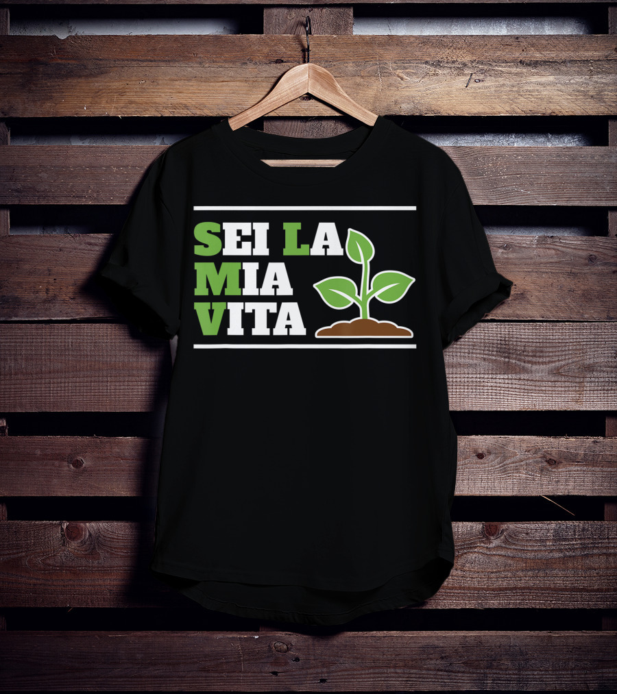 Sei La Mia Vita Italia SMV Plant T-Shirt