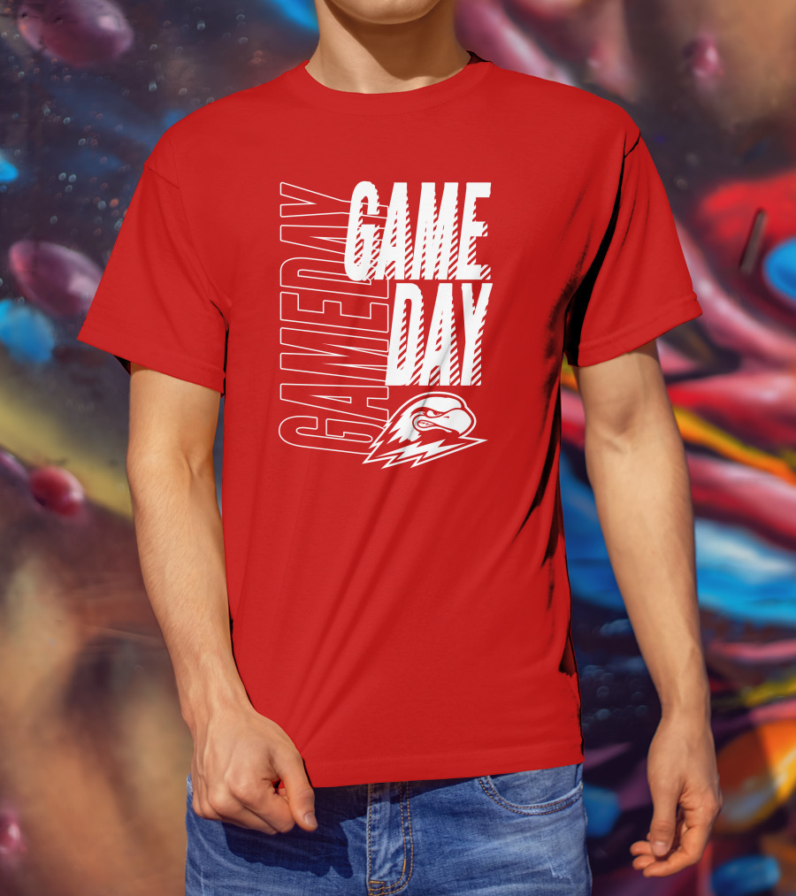 Gameday Suubookstore Red Hawk Football T-Shirt