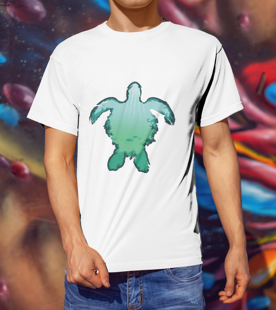 Turtle Green Ocean T-Shirt