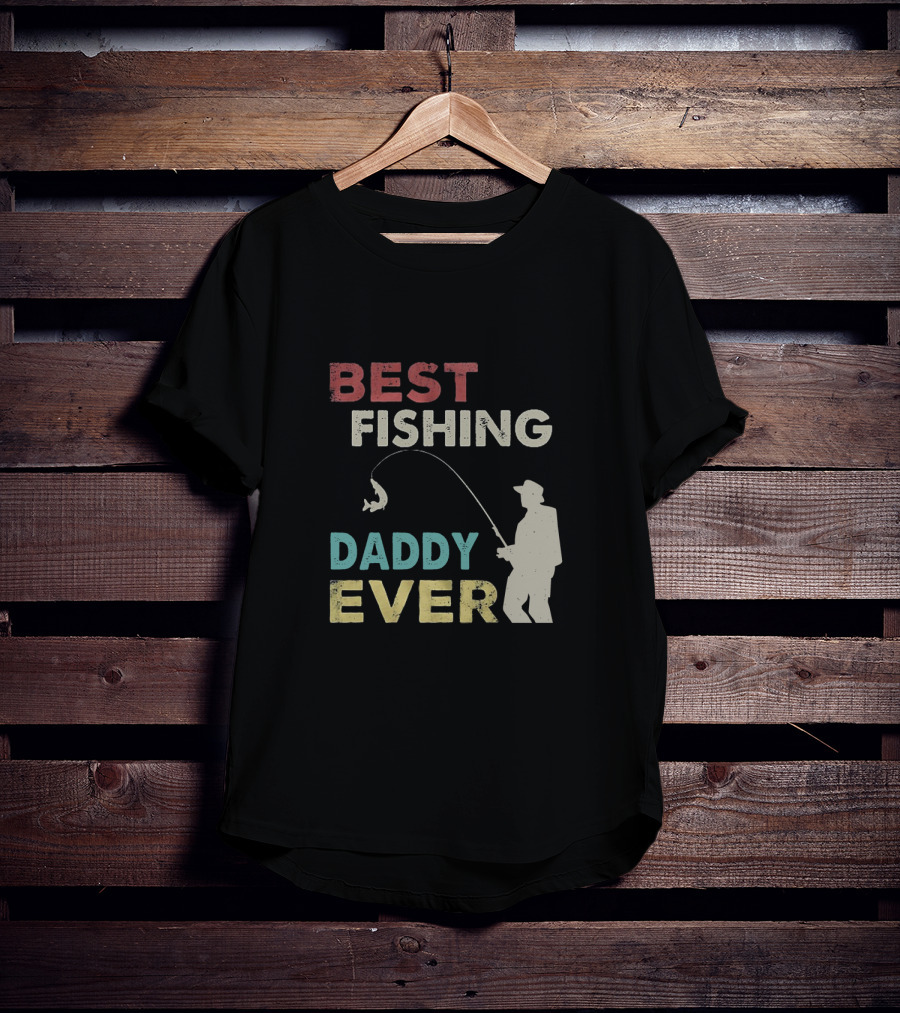 Best Fishing Daddy Ever Angler T-Shirt