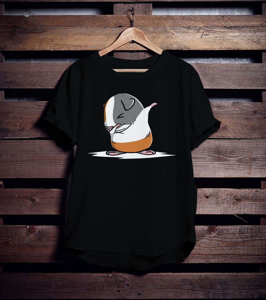 Adorable Guinea Pig Doing The Dab Dance Pose T-Shirt