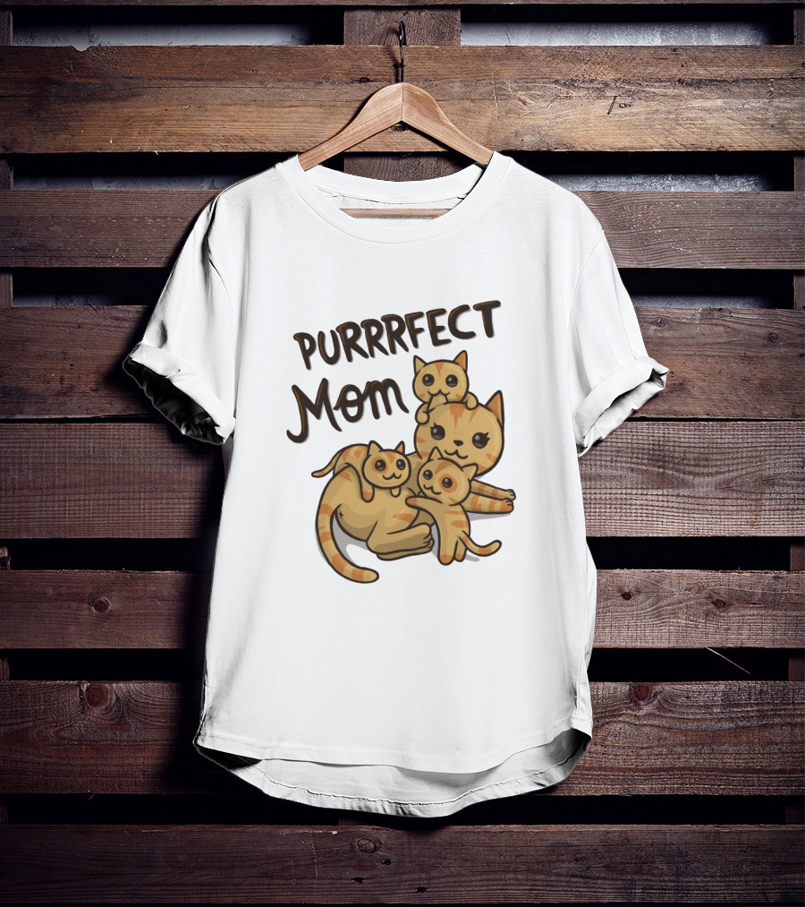 Purrrfect Mom T-Shirt