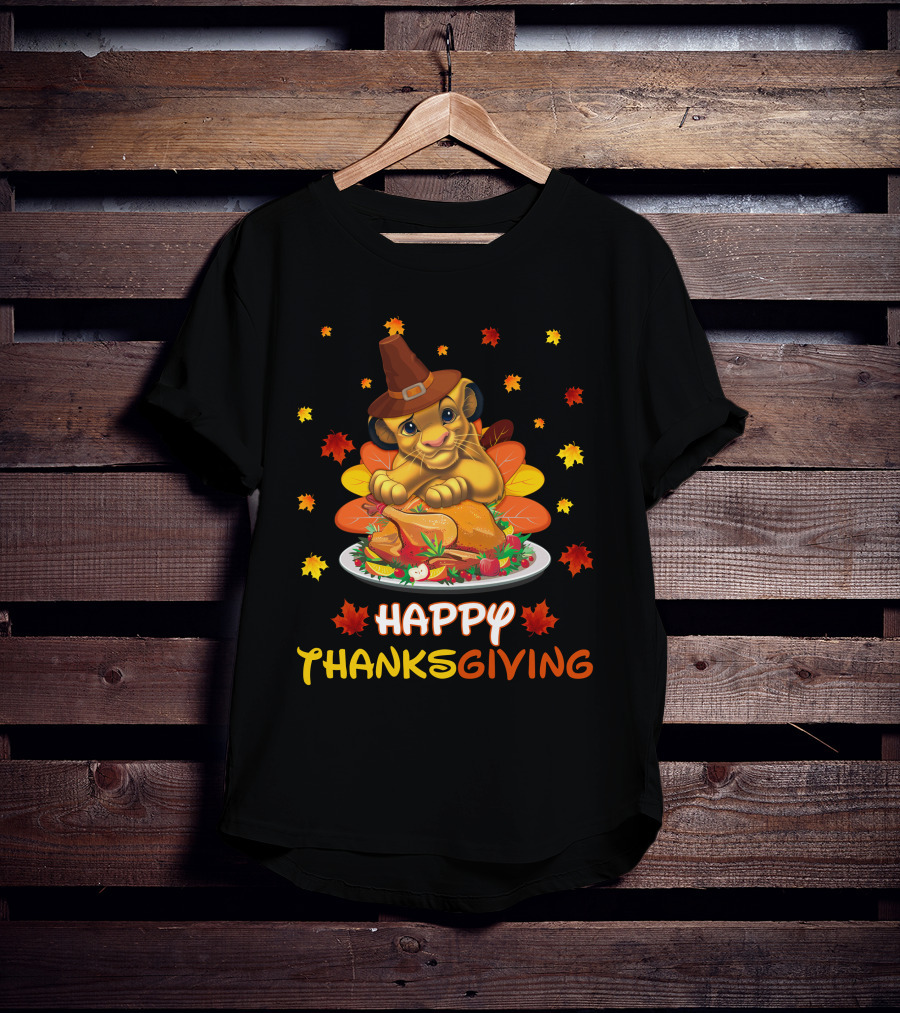 Happy Thanksgiving Lion King T-Shirt
