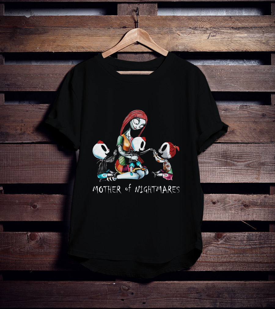 Mother Of Nightmares With Two Boys And One Girl T-Shirt