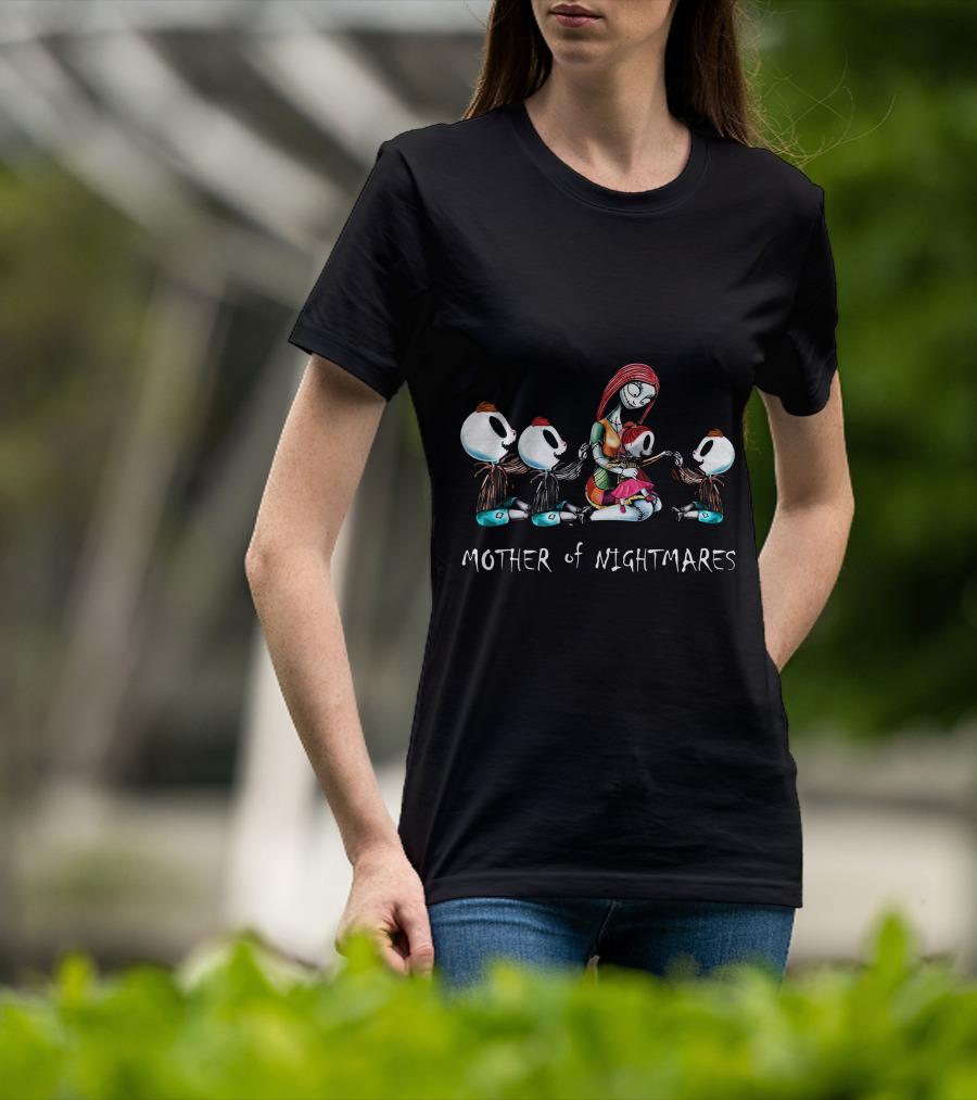 3 Boys 1 Girl Mother Of Nightmares Halloween T-Shirt