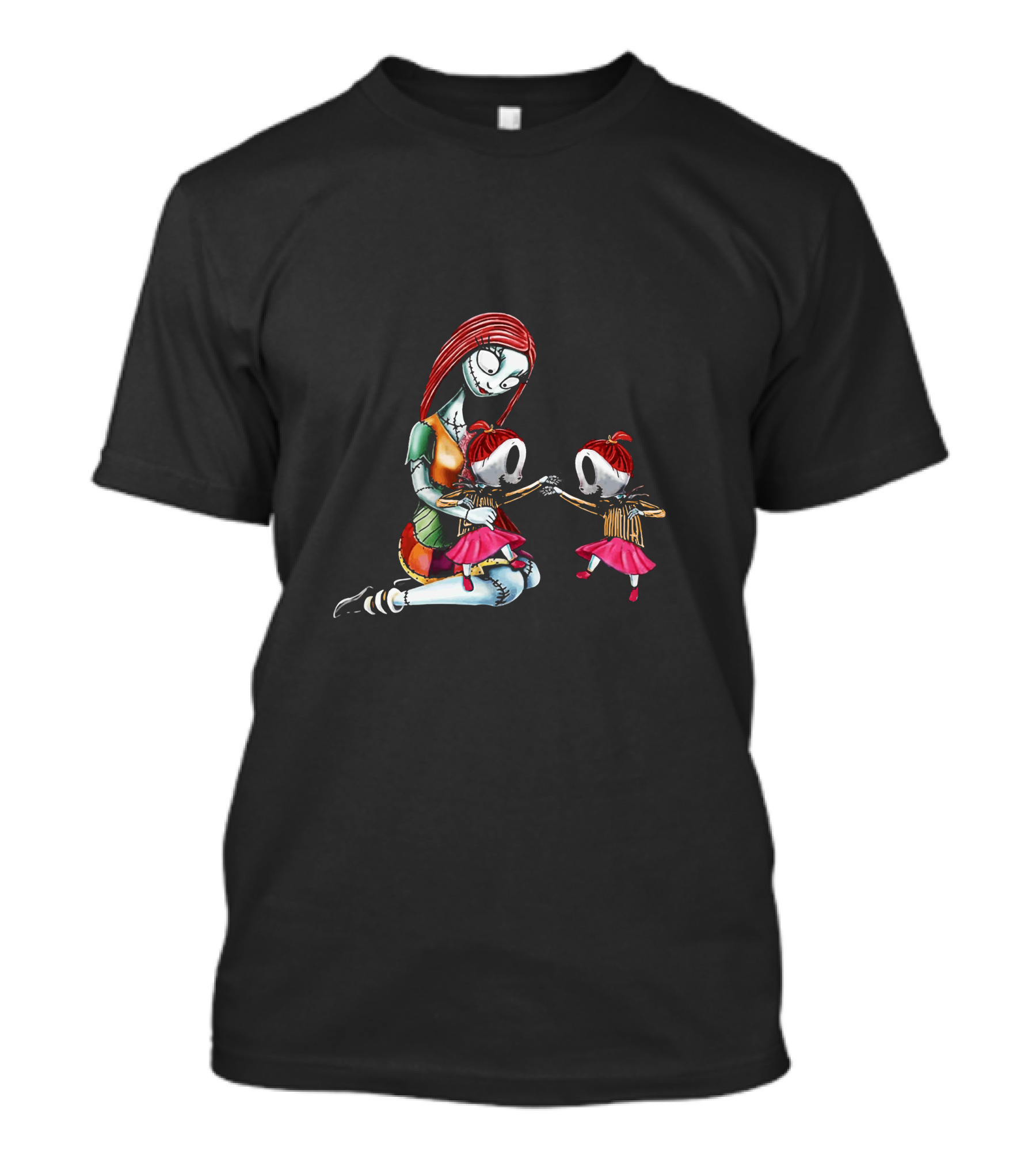 Twin Girls Mother Of Nightmares Sally And Her Daughters T-Shirt