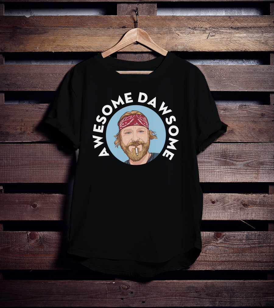 Awesome Dawsome Daws Angeles Red Bandana T-Shirt