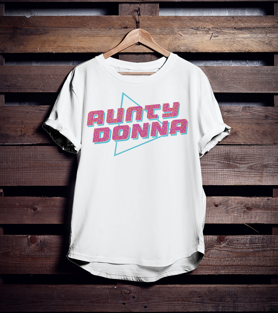 Aunty Donna Retro Geometric T-Shirt