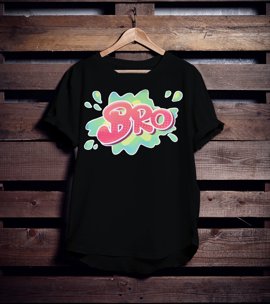 Bro Beckbrojack Merch Splash T-Shirt