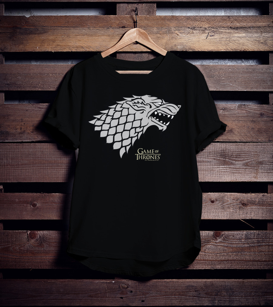 Game Of Thrones Direwolf Sigil Stark House HBO Merch T-Shirt