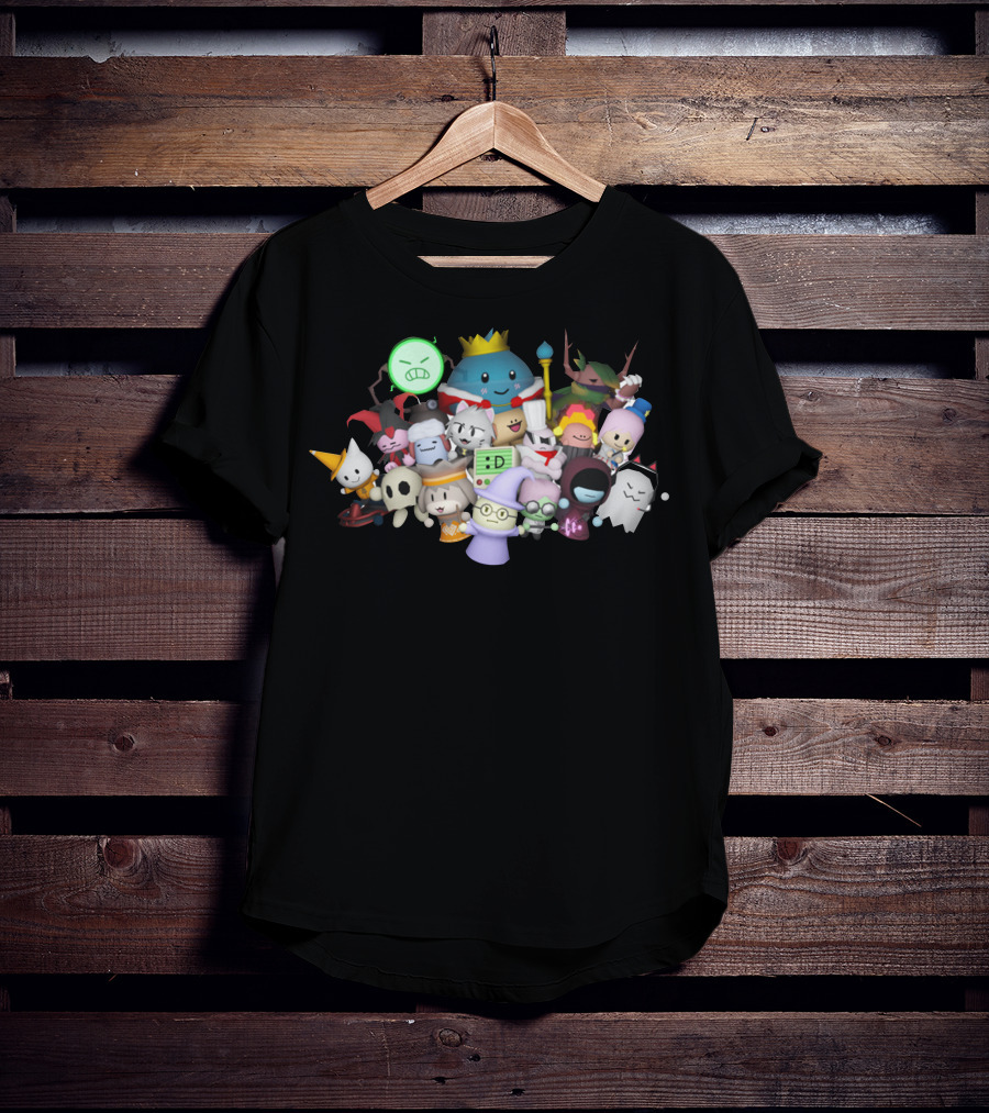 Tower Heroes Characters Merchandise T-Shirt