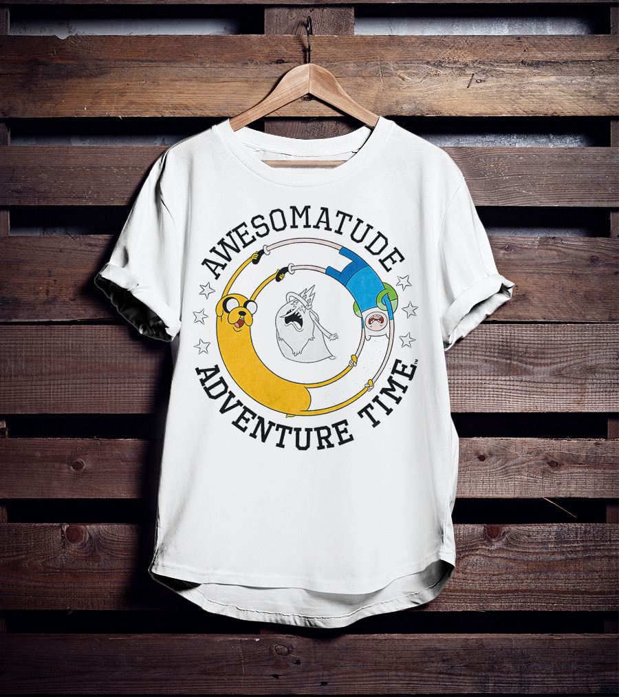 AWESOMATUDE ADVENTURE TIME T-Shirt
