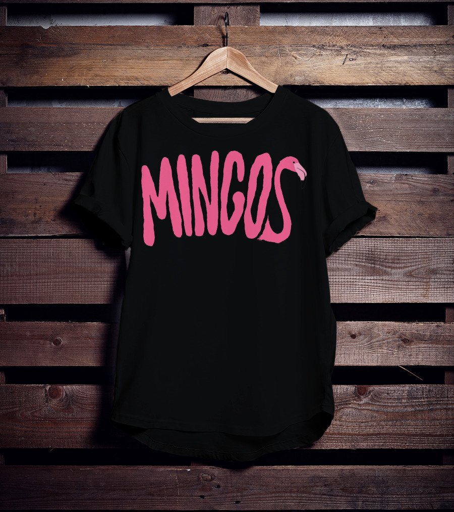 Mingos Text Flamingo T-Shirt