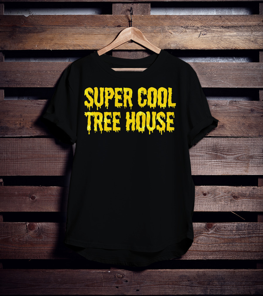Super Cool Tree House Hood T-Shirt