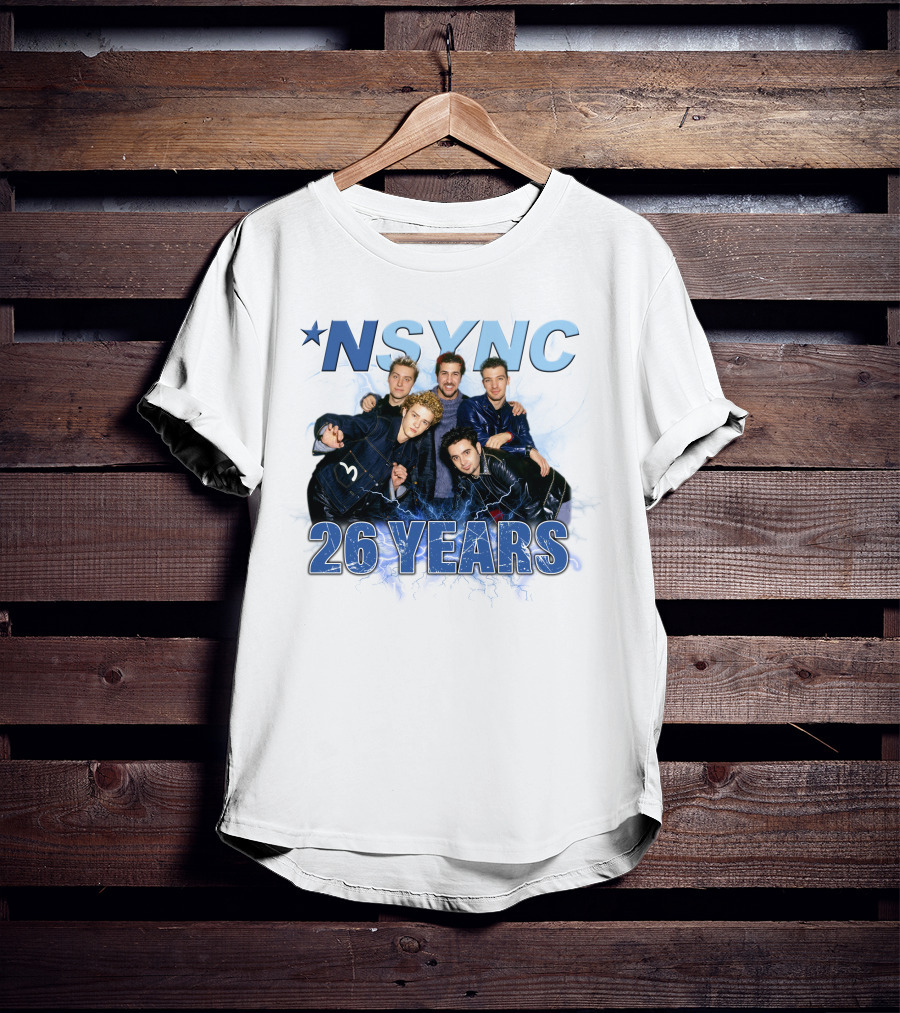 NSYNC 26 Years Old Navy T-Shirt