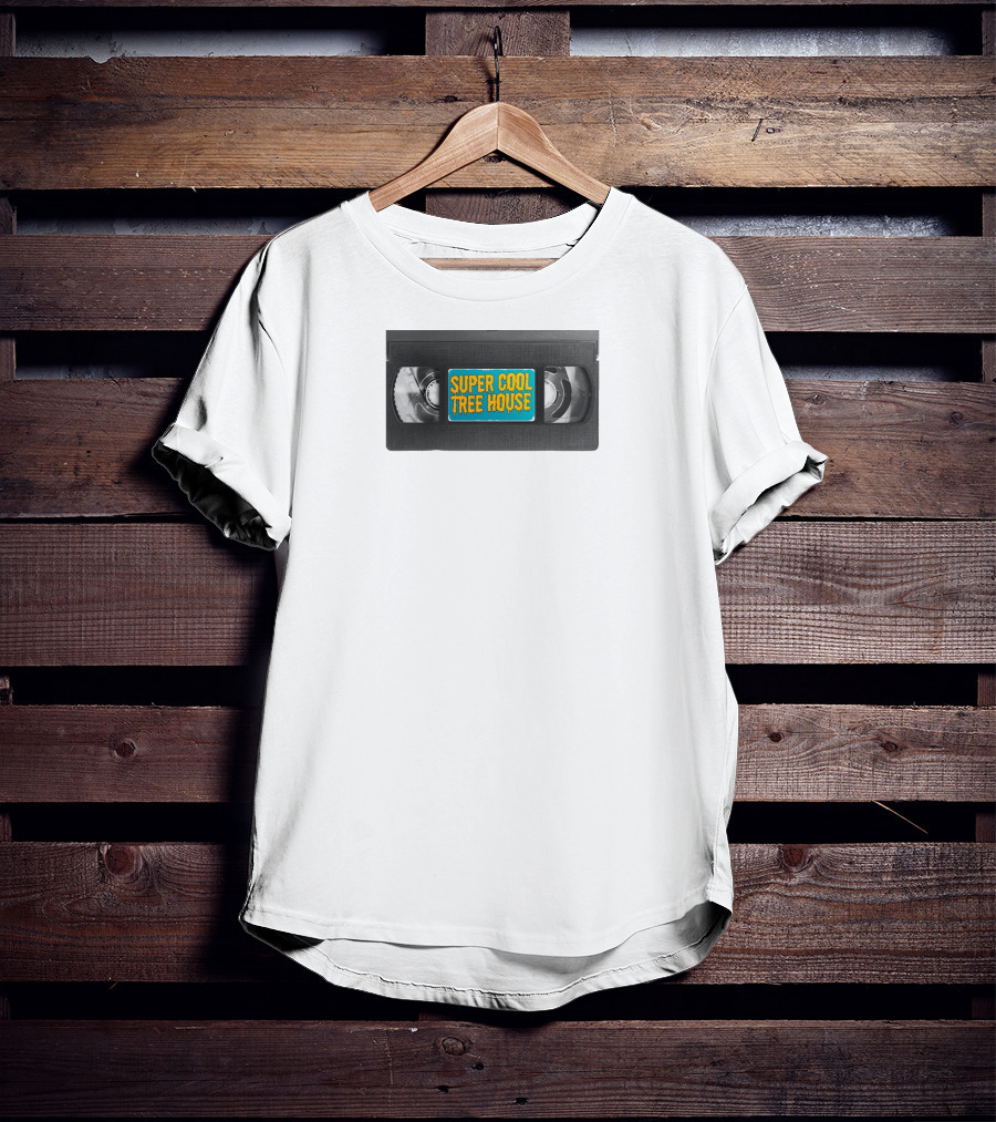 Super Cool Tree House VHS Vintage Nostalgia T-Shirt