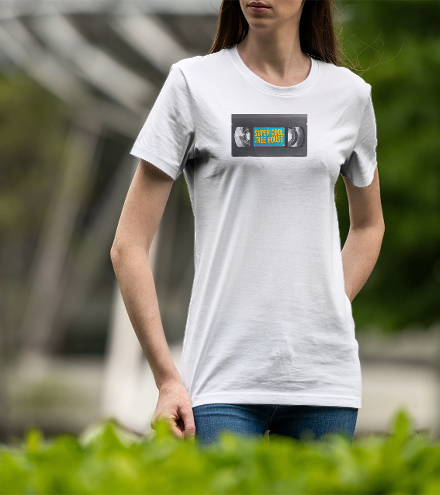 Super Cool Tree House VHS Vintage Nostalgia T-Shirt