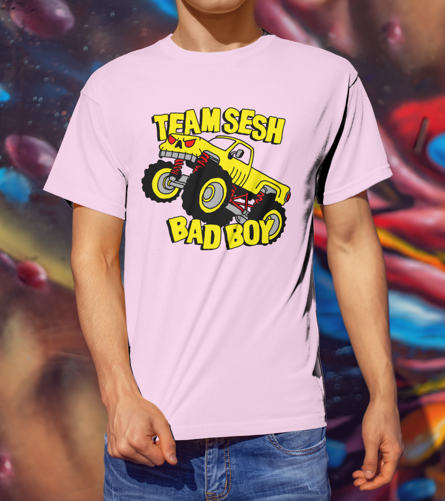 TEAMSESH BAD BOY Monster Truck T-Shirt