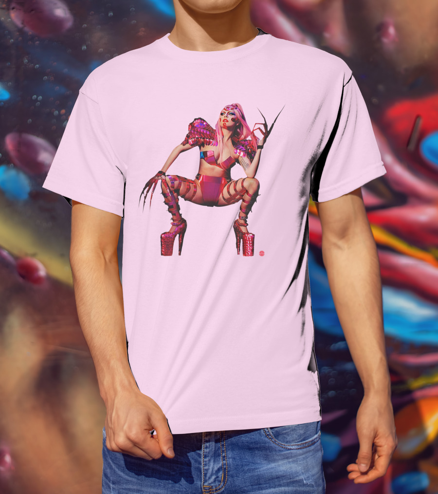 Chromatica Pink Fashion Armor Power Look T-Shirt